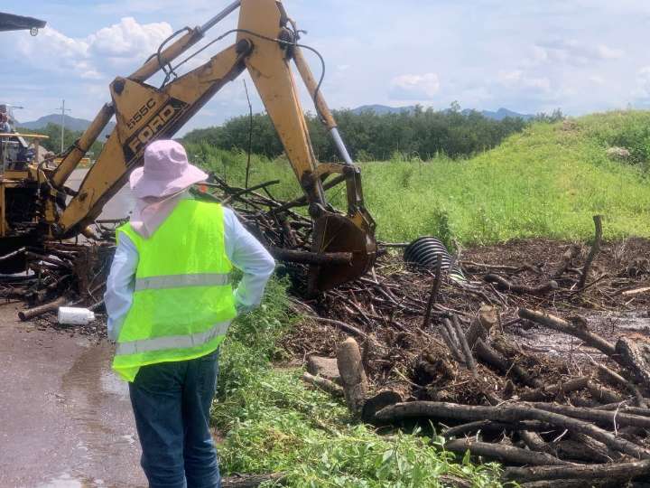 Sigue trabajando la SICT en la carretera El Sueco-Janos; piden tomar precauciones