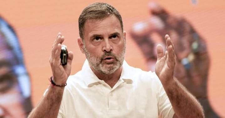 India 'Modi busy with PR': Rahul says BJP in power by 'stealing votes'
