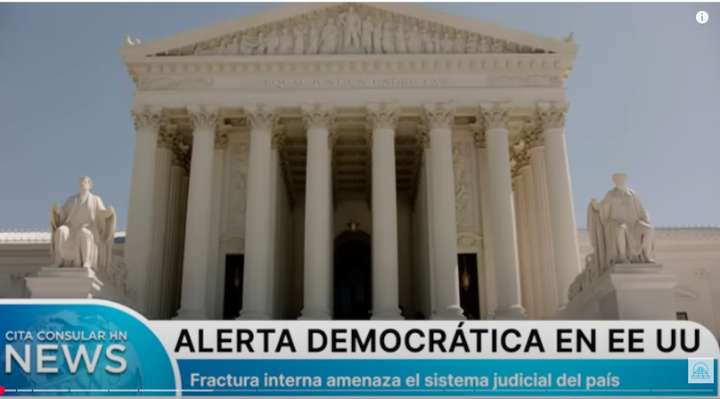 (VIDEO) La Corte Suprema de USA en tensión