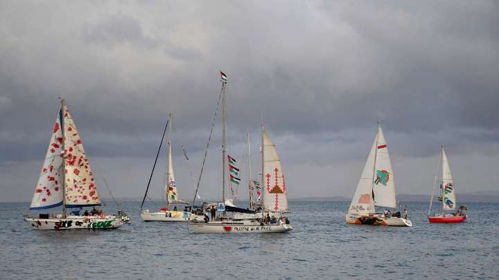 Una nueva flotilla parte hacia Gaza desde Venecia: "No nos detendremos, pase lo que pase"