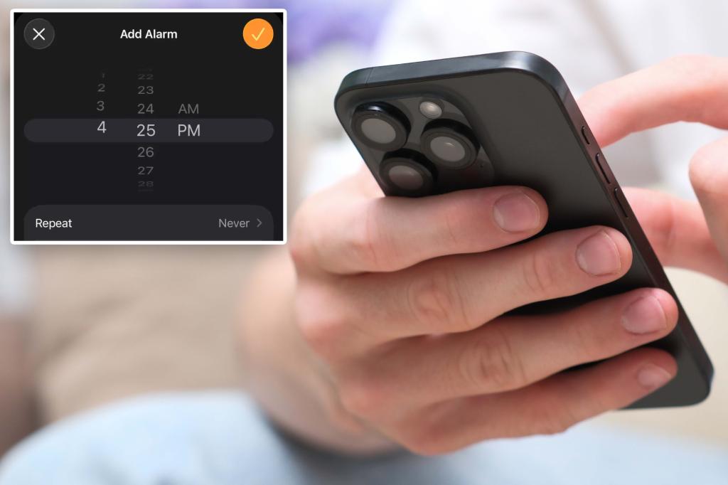 iPhone users stunned to discover design quirk in alarm app