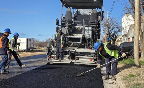 Avenida Paso, cortada por trabajos de repavimentación