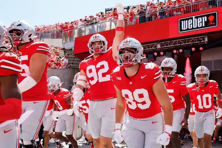 Ohio State is No. 1 in AP Top 25; U-M slides one spot, Florida State is back and Alabama plummets