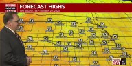 Shower and thunderstorm chances this evening decrease going into the weekend