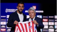 Nicolás González fue presentado en el Atlético Madrid