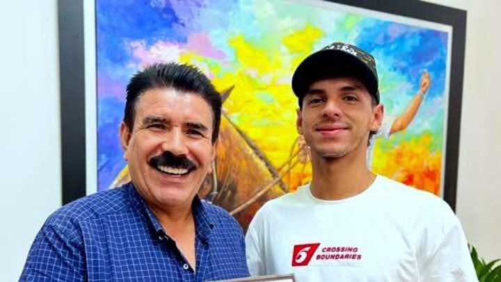 Yopal le rindió homenaje al campeón mundial de patinaje