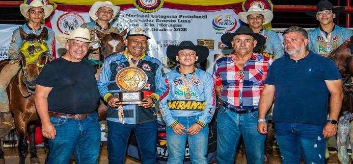 Monagas finalizó en el noveno lugar del nacional preinfantil de coleo
