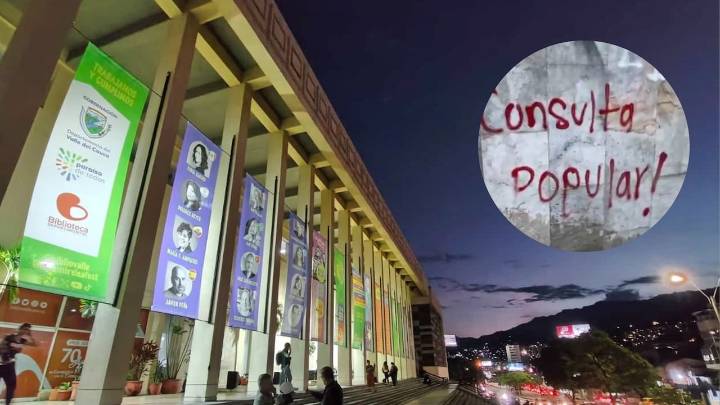 Fernando Tamayo denuncia que Biblioteca Departamental nuevamente fue vandalizada: “Amigo vándalo, vaya pinte las puertas de su casa”