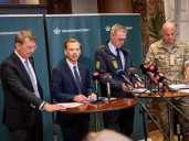 Aviones cazas de la OTAN interceptan jets rusos cerca de Dinamarca