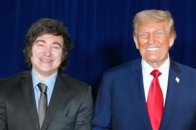 Javier Milei será recibido por Donald Trump en la Casa Blanca