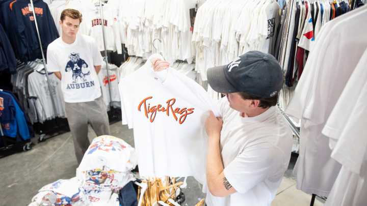 Tiger Rags is an apparel brand reviving an Auburn football tradition