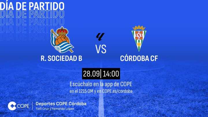 Horario y dónde ver y escuchar el Real Sociedad B-Córdoba CF de la jornada 7ª de Liga Hypermotion