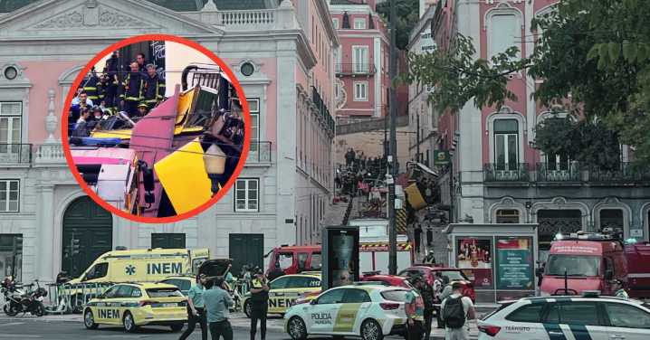 Lisboa: Descarrilamiento de funicular 'Ascensor de Gloria' deja al menos 15 muertos y 18 heridos