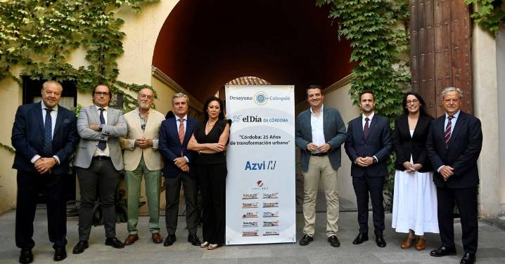 El desayuno '25 años de transformación urbana de Córdoba' , en imágenes