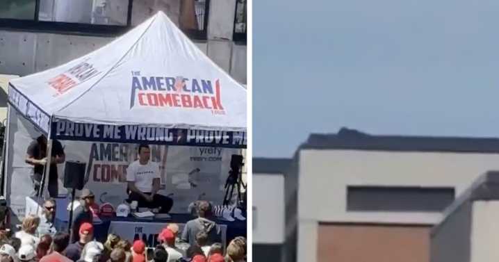 Charlie Kirk Sniper’s Rooftop Nest Revealed In Eerie Photos That Show Attacker’s Exact POV
