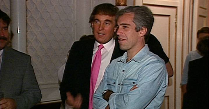El insólito dibujo de mujer que Trump le regaló a su amigo pederasta Jeffrey Epstein: Presidente siempre lo negó