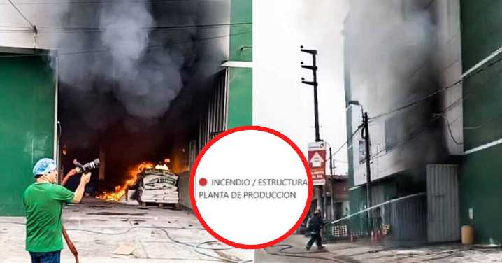 Emergencia en Carabayllo: Incendio consume planta de producción y moviliza a bomberos