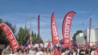 Manifestación en Motilla de Palancar contra el ERE de Mahle que contempla 550 despidos