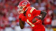 Xavier Worthy injury update: Chiefs WR questionable vs. Giants after returning to practice