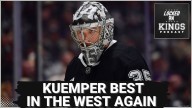 LA Kings goalie Darcy Kuemper is the top goalie in the Pacific again