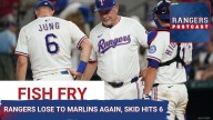 The Rangers dropped their 6th in a row, falling again to the Marlins.