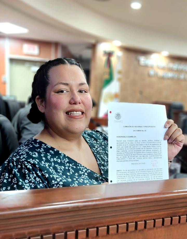 Aprueban ampliación de recursos al presupuesto de la Comisión Estatal de Derechos Humanos