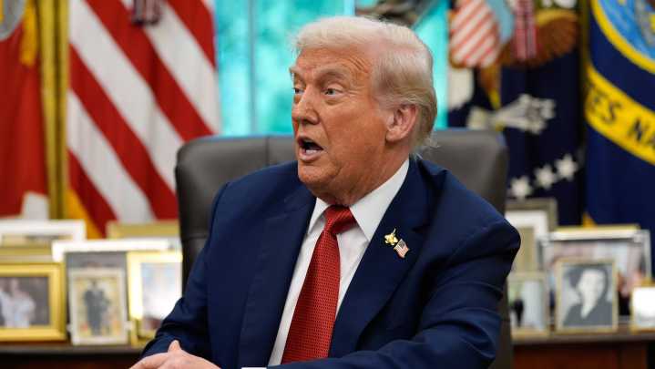 Trump says he will not allow Israel to annex the West Bank
