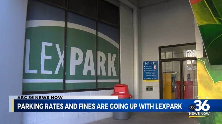 LexPark raises parking rates and fines in Lexington
