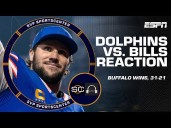 Bills vs. Dolphins Reaction 🍿 Josh Allen throws 3 TDs as Buffalo improves to 3