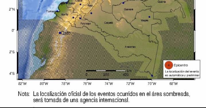 Sismo en Colombia hoy: segundo temblor nocturno de magnitud 7,2
