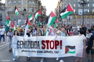 España: multitudinaria protesta en apoyo al pueblo palestino en Bilbao