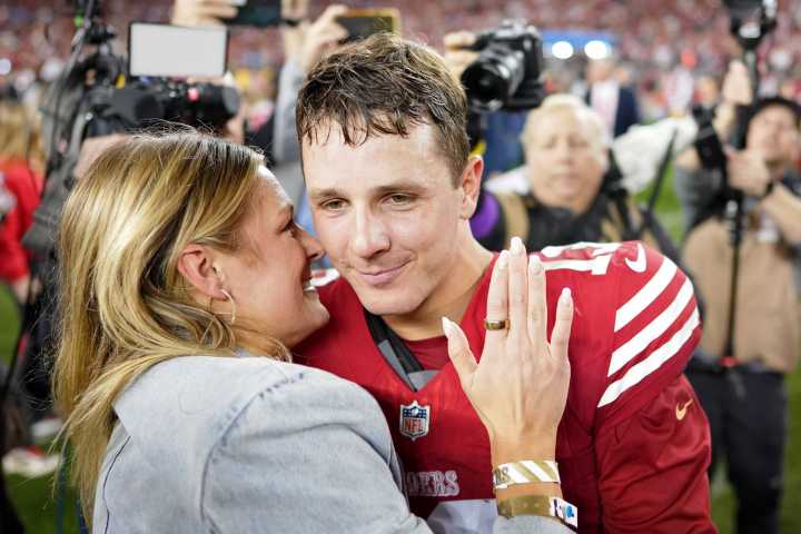 Congratulations Pour In From Brock Purdy’s Wife & Co. for 49ers Star’s Family Update Brock Purdy and his wife, Jenna, were among the first ones to congratulate their 49ers teammate on some big family 