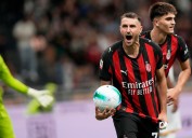 Santi anota en la Copa Italia