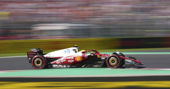 Monza entusiasmado por recibir a Hamilton vestido de rojo de Ferrari en el GP de Italia
