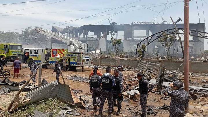Zulia: tras explosión de la fábrica de fuegos artificiales, autoridades reiteran que no hubo fallecidos