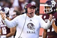 Texas A&M is unbeaten and in the top 10, and Mike Elko wants you to 'stop being so gloomy'