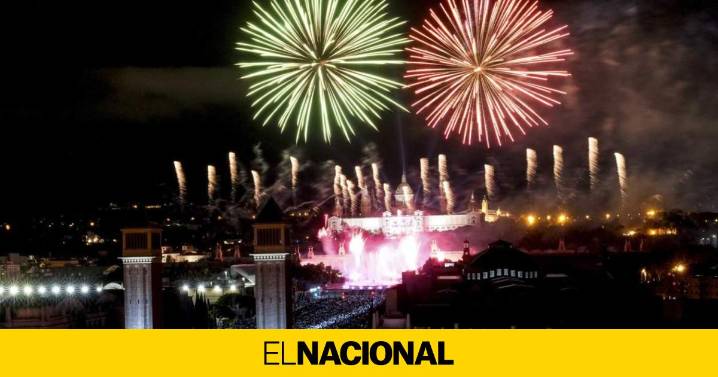 Indignación en las redes por el retroceso del catalán en el Piromusical de la Mercè
