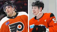 Flyers rookie camp 2025: Jett Luchanko on the ice with big club