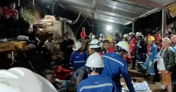 Fueron rescatados con vida los 23 mineros atrapados en socavón de oro en Segovia (Antioquia)