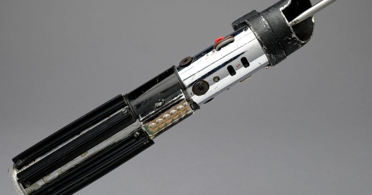 Darth Vader’s lightsaber sells for record