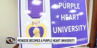 McNeese State University declared a Purple Heart University