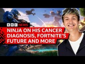 Ninja on his 24 hour stream of Fortnite and PEAK for cancer charity