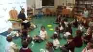Disney Magic of Storytelling: Shirleen Allicot reads to students at P.S. 171 in East Harlem
