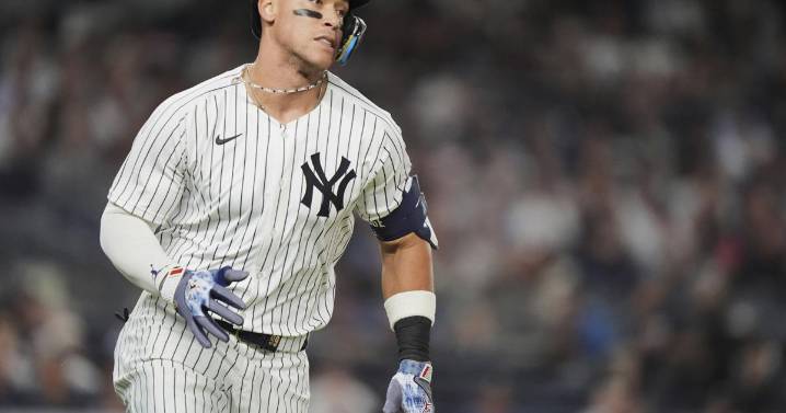 Aaron Judge hits his 362nd career homer, passing Joe DiMaggio for 4th in New York Yankees history