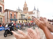 La Vuelta sale sin incidentes de Valladolid