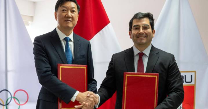 Visita histórica: El ministro del Deporte de China se reunió con el presidente del Comité Olímpico Peruano