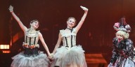 Wednesday’s Emma Myers & Evie Templeton Make Surprise Appearance at Lady Gaga’s First London Show of ‘Mayhem Ball’ | Emma Myers, Evie Templeton, Lady Gaga, Wednesday | Celebrity News and Gossip | Ente