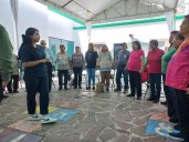 ADULTOS MAYORES RECIBEN INFORMACIÓN SOBRE SEGURIDAD EN VILLA DE POZOS