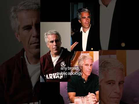 Epstein Considered Saying 'I Am Sorry'