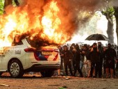 Violence erupts at right-wing demonstration in the Netherlands